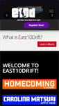 Mobile Screenshot of east10drift.com