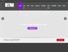 Tablet Screenshot of east10drift.com